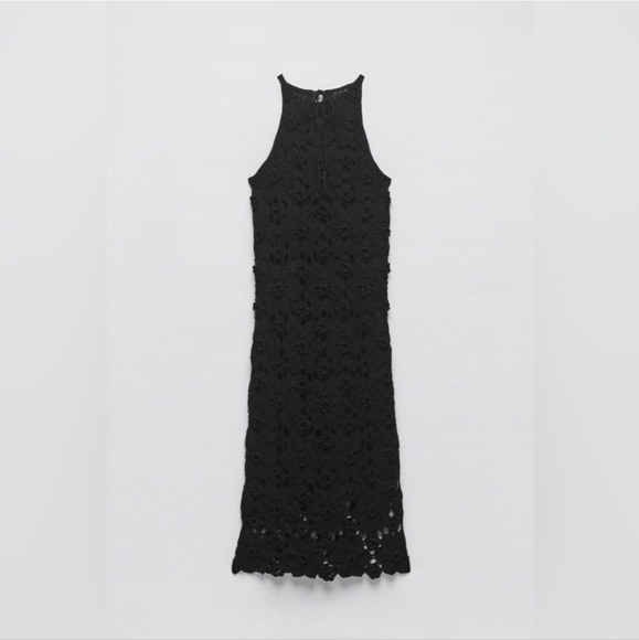 CROCHET KNIT DRESS SPECIAL EDITION SIZE XS-S - Picture 5 of 8